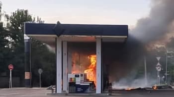 Окупанти поцілили просто у заправну станцію: